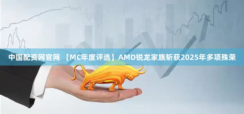 中国配资网官网 【MC年度评选】AMD锐龙家族斩获2025年多项殊荣